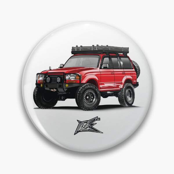 Item preview, land cruiser j80 red designed and sold by NaquashM.