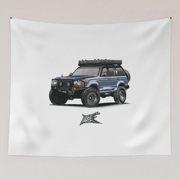 Item preview, land cruiser j80 blue  designed and sold by NaquashM.
