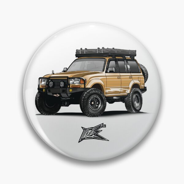 Item preview, land cruiser j80 sand yellow  designed and sold by NaquashM.