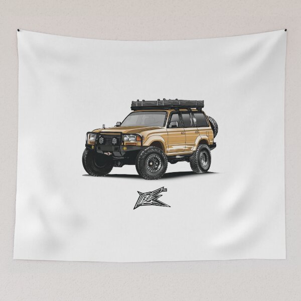 Item preview, land cruiser j80 sand yellow  designed and sold by NaquashM.