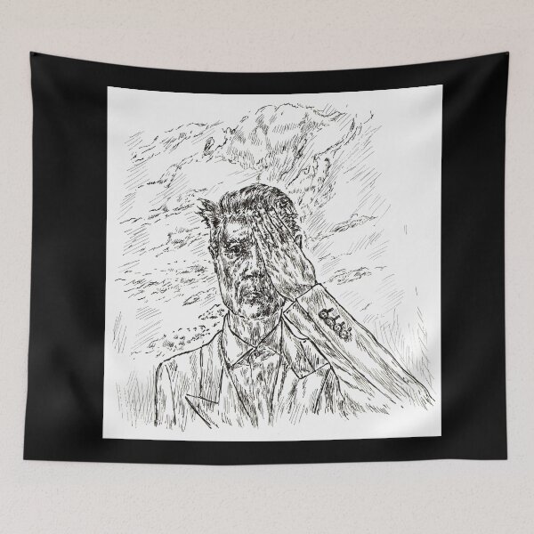 Item preview, David Byrne designed and sold by Alphaholics Non-Anonymous Art Studios.