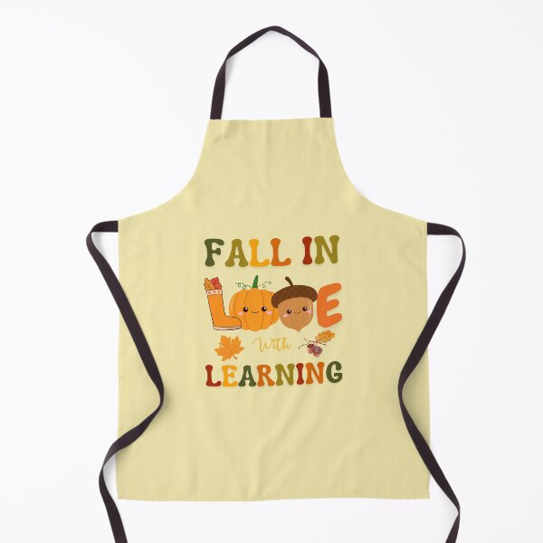 Item preview, Fall Autumn season Fall In Love With Learning  designed and sold by Benchamart.