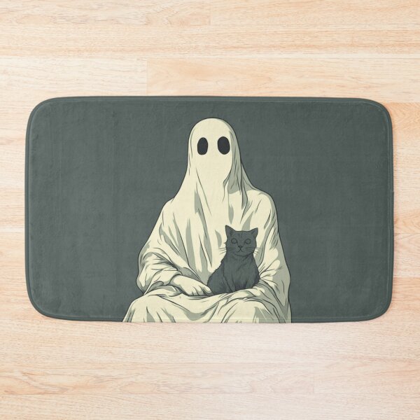 Item preview, Ghost with a Cat designed and sold by GosikArt.