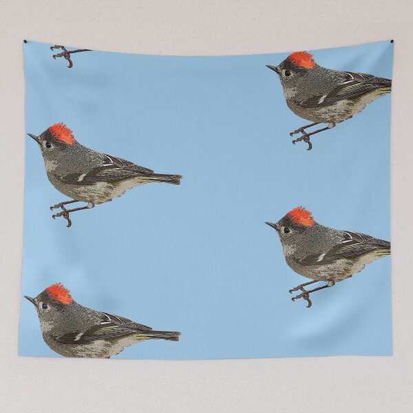 Item preview, Ruby-crowned Kinglet Color Design  designed and sold by designsasstultd.