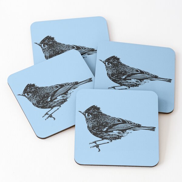 Item preview, Ruby-crowned Kinglet Black Design  designed and sold by designsasstultd.
