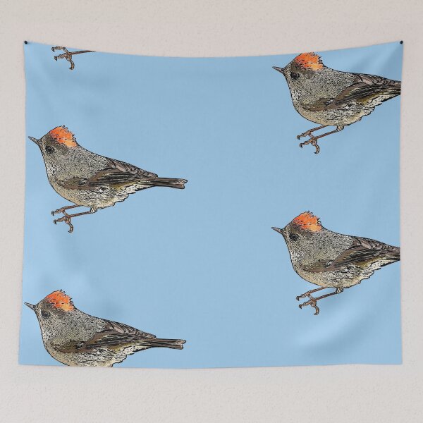Item preview, Ruby-crowned Kinglet Black Alternate Design  designed and sold by designsasstultd.