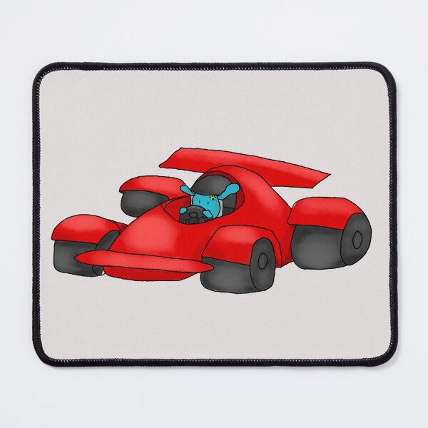 Item preview, Formula 1 racing bunny designed and sold by Linda Dammann.