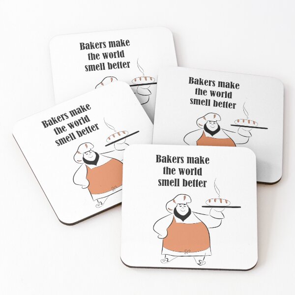 Item preview, Bakers Make the World Smell Better designed and sold by Monedesign.