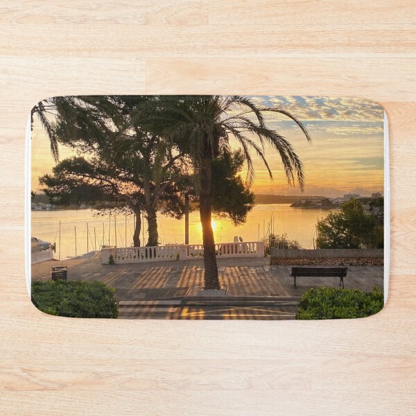 Item preview, Menorca Palm Trees Sunrise designed and sold by Violaman.