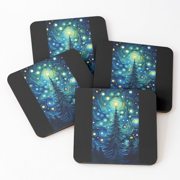 Item preview, Celestial Christmas Tree Magic designed and sold by Ewa Miller.