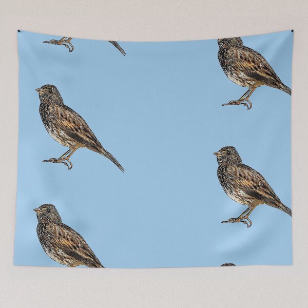 Item preview, Savannah Sparrow Black Alternate Design  designed and sold by designsasstultd.
