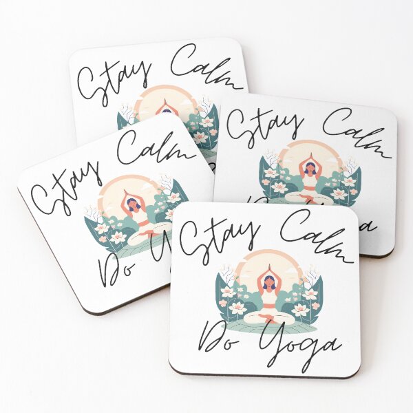 Item preview, Stay Calm Do Yoga designed and sold by ZenAuraBoutique.