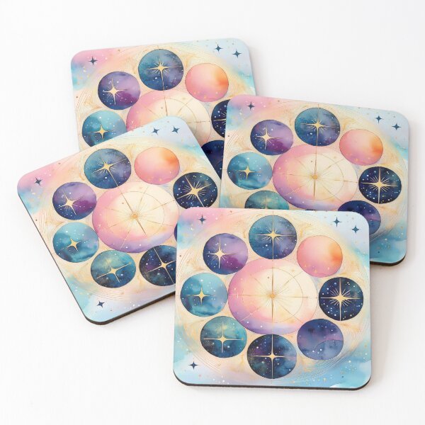 Item preview, Phases of the Moon – Ethereal Cosmic Design designed and sold by RaiyaTees.