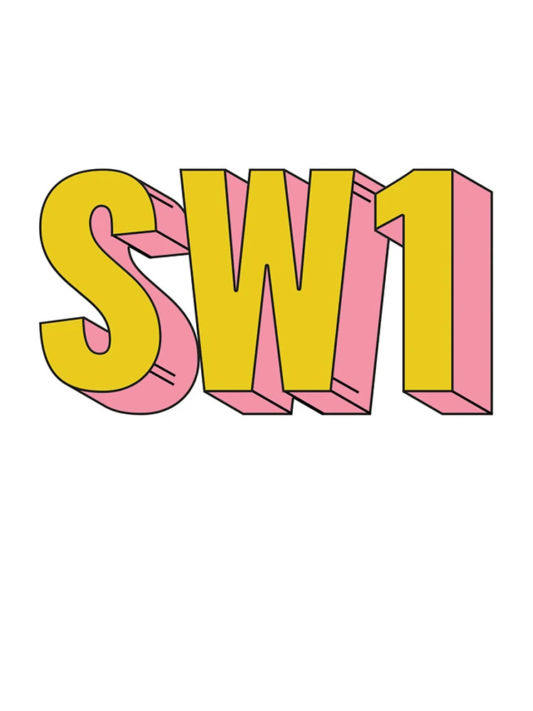 Thumbnail 4 of 4, iPhone Case, SW1 London Postcode Typography Gift designed and sold by eccrafted.