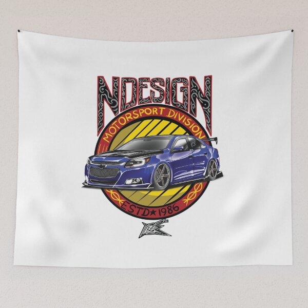 Item preview, chevy malibu lowered sedan purple  designed and sold by NaquashM.