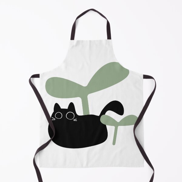 Item preview, cat in the bushes? sprout? designed and sold by vylevilla.