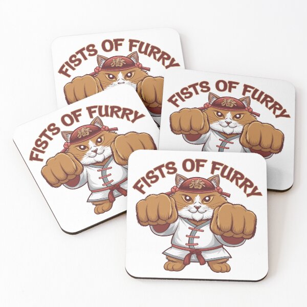 Item preview, Fists of Furry – Kung Fu Cat designed and sold by JPees.
