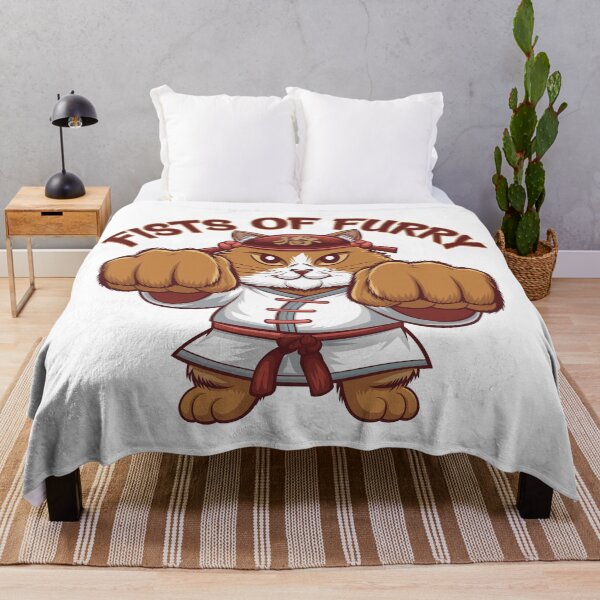 Item preview, Fists of Furry – Kung Fu Cat designed and sold by JPees.