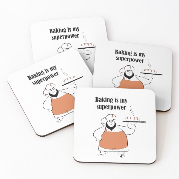 Item preview, Baking is My Superpower designed and sold by Monedesign.
