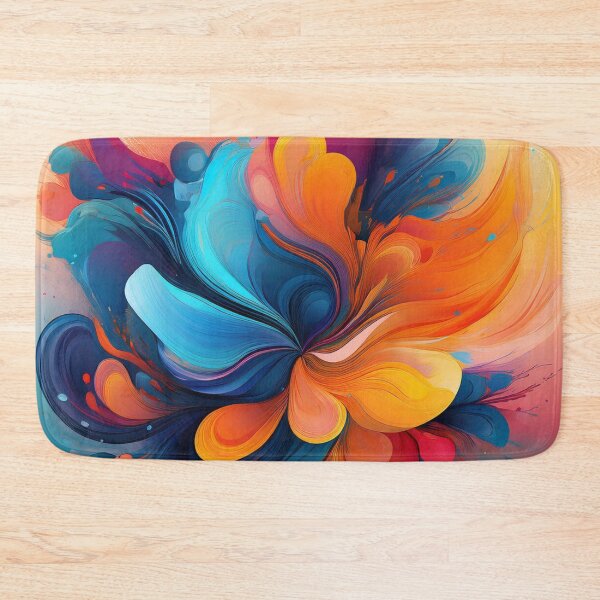 Item preview, Bold Colour Splash Abstract Art – Dynamic Expression designed and sold by RaiyaTees.