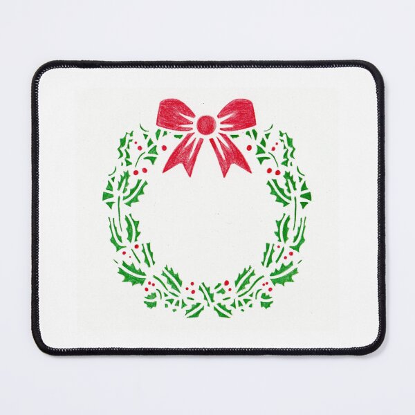 Item preview, Christmas Wreath on White designed and sold by Elysianart100.