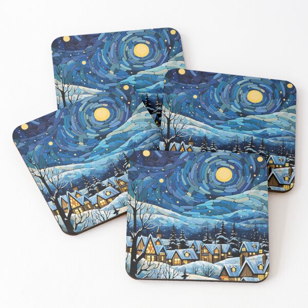 Item preview, Moonlit Winter Serenity designed and sold by Ewa Miller.