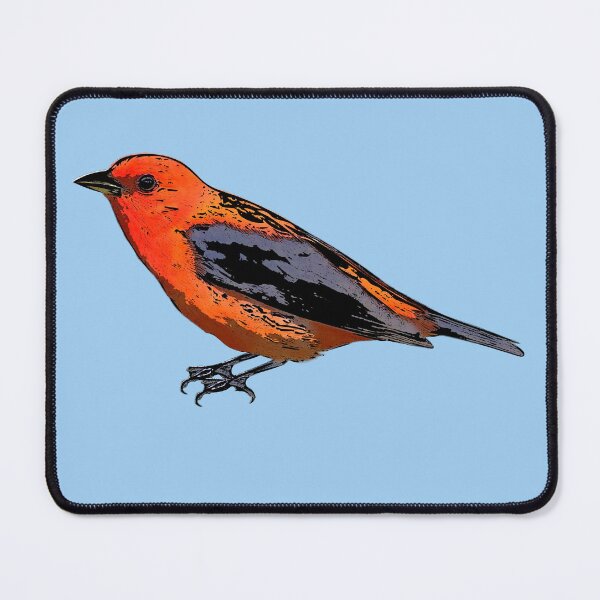 Item preview, Scarlet Tanager Male (Breeding) Black Alternate Design  designed and sold by designsasstultd.