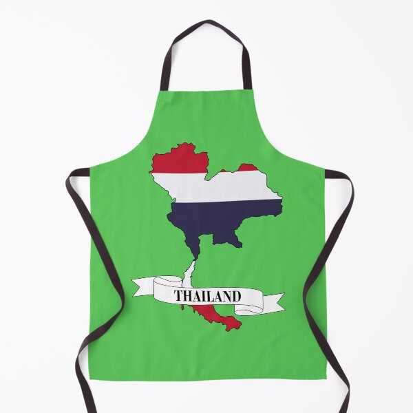 Item preview, thailand flag map designed and sold by visual adventures.