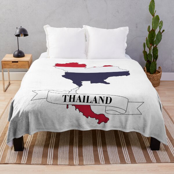 Item preview, thailand flag map designed and sold by visual adventures.