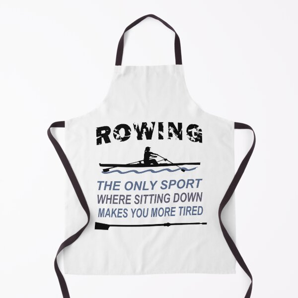 Item preview, Rowing - rowing boat - single scull - woman - rowing the only sport where sitting down makes you more tired designed and sold by claudiasartwork.