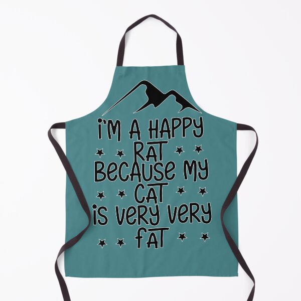 Item preview, i'm a happy rat because my cat is very very fat designed and sold by sednalafandy79.