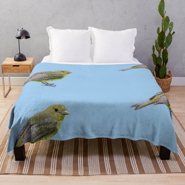 Item preview, Scarlet Tanager Female Color Design designed and sold by designsasstultd.