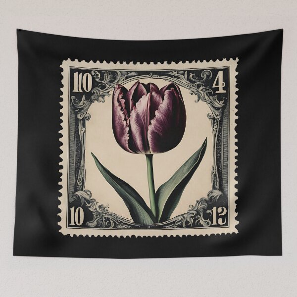 Item preview, Tulip: A Postage Stamp designed and sold by Vintagestamps.