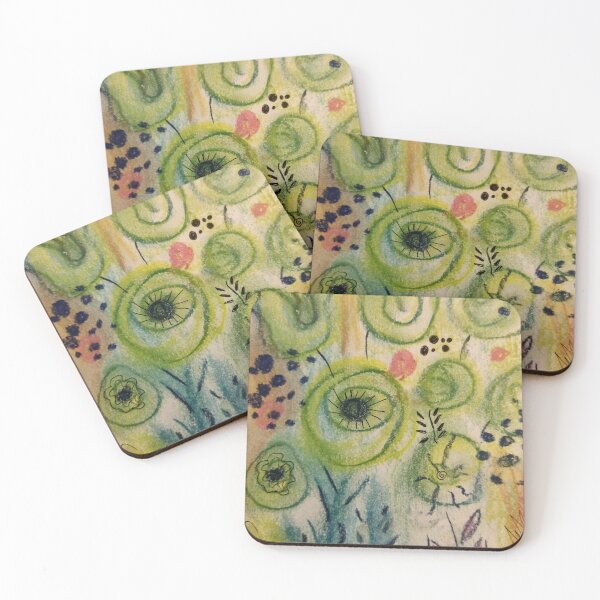 Item preview, Soft pastel garden designed and sold by ArtbyColleen.
