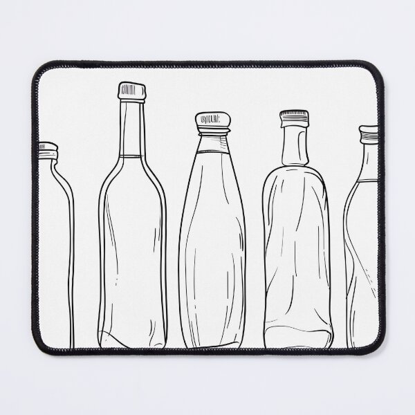 Item preview, Minimalist Line - Bottles designed and sold by KootenayDesigns.
