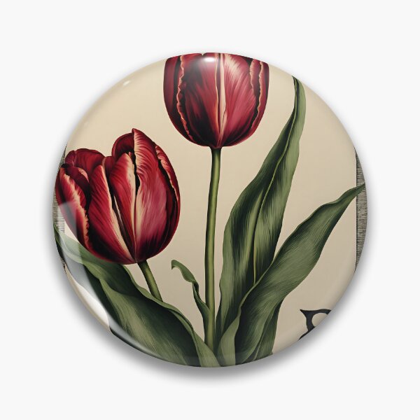 Item preview, The Classic Tulip Stamp designed and sold by Vintagestamps.