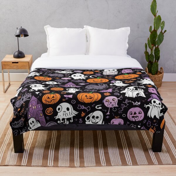 Item preview, Halloween Pattern with Purple designed and sold by Wisdi.
