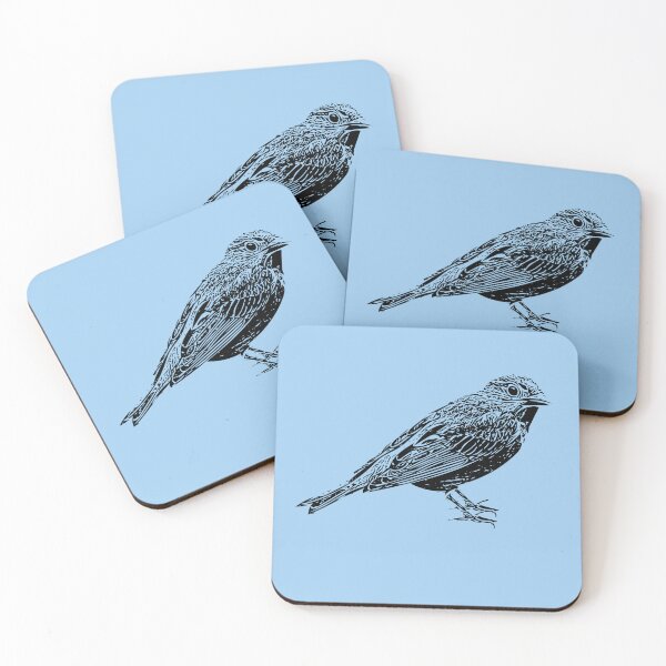 Artikelvorschau, Scharlachroter Tanager, weibliches schwarzes Design entworfen und verkauft von designsasstultd.