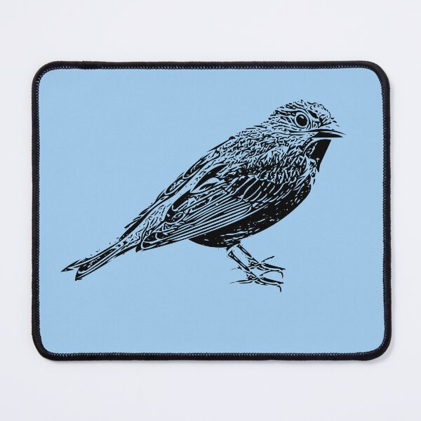 Item preview, Scarlet Tanager Female Black Design designed and sold by designsasstultd.