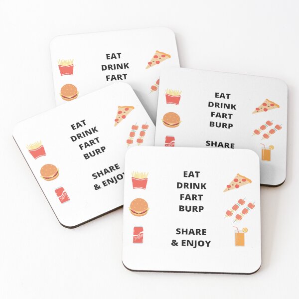 Item preview, Eat drink share print designed and sold by cteecreative.