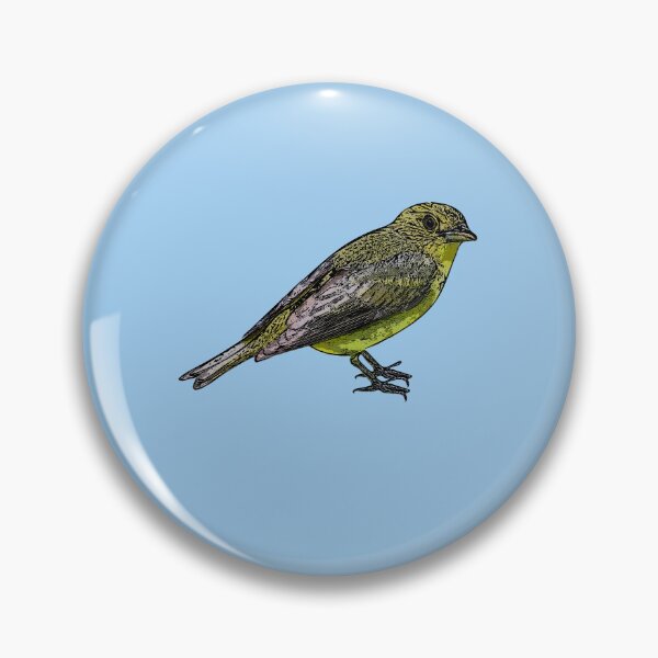 Item preview, Scarlet Tanager Female Black Alternate Design  designed and sold by designsasstultd.
