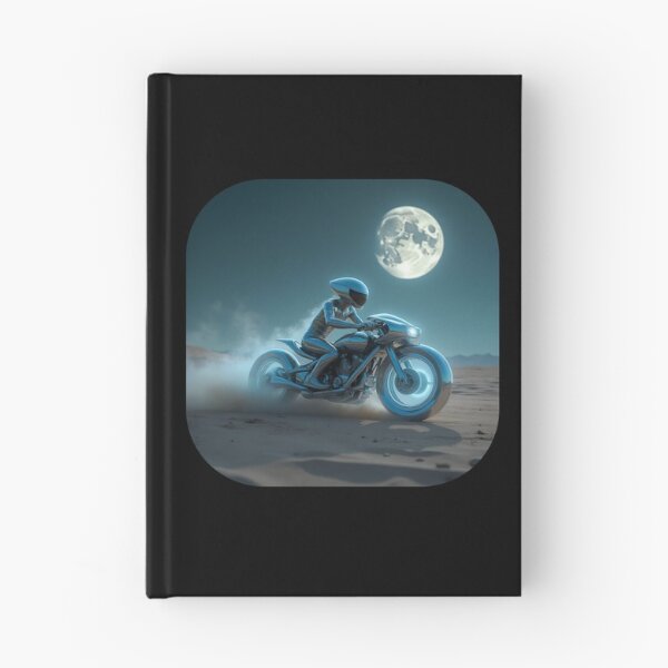 Item preview, Motorcycle on a Lost Planet 02 designed and sold by kjp-design.