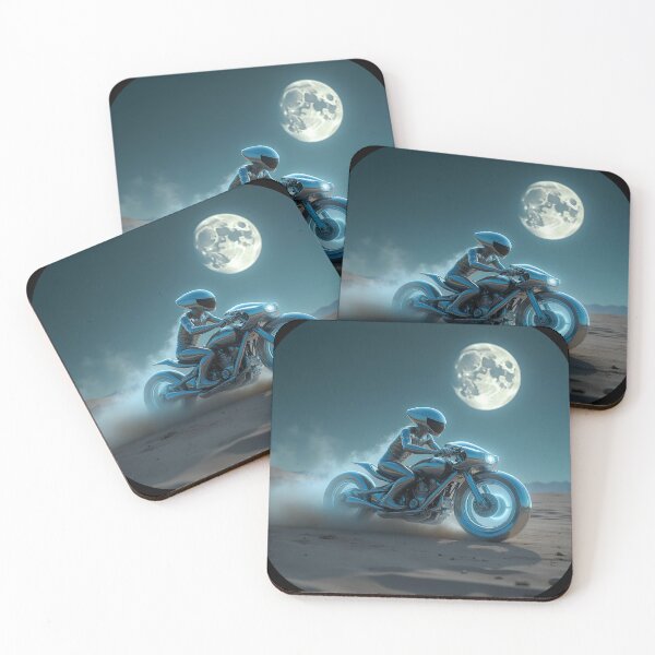 Item preview, Motorcycle on a Lost Planet 02 designed and sold by kjp-design.
