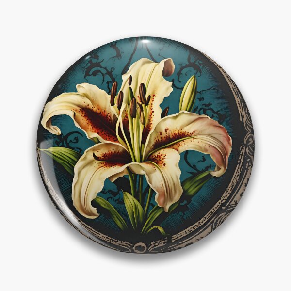 Item preview, Grace in Bloom: Vintage Lily Postage designed and sold by Vintagestamps.