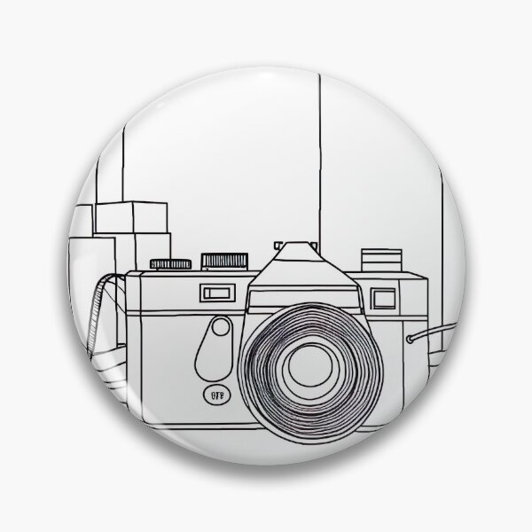 Item preview, Minimalist Line - Camera designed and sold by KootenayDesigns.