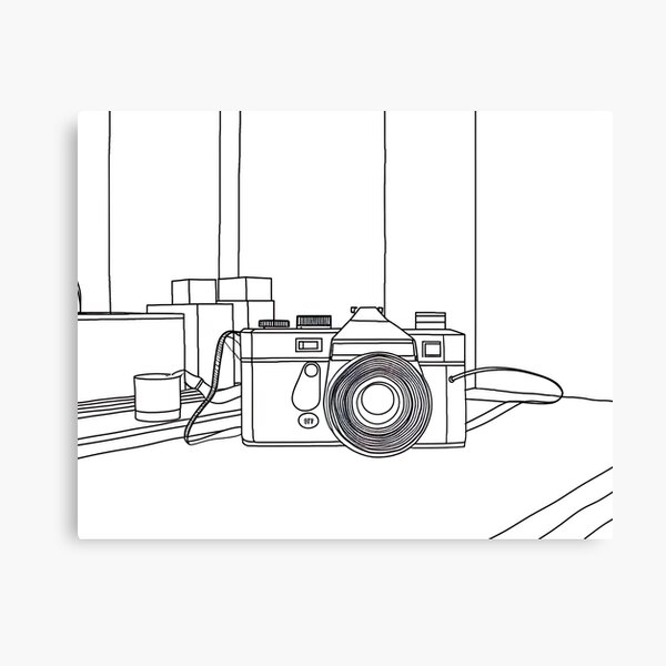 Item preview, Minimalist Line - Camera designed and sold by KootenayDesigns.