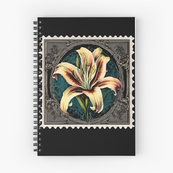 Item preview, Vintage Lily: A Floral Tribute in Postage designed and sold by Vintagestamps.