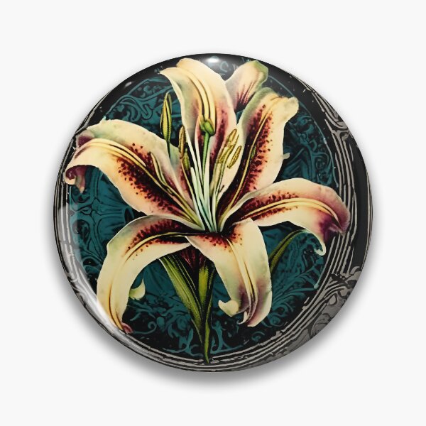 Item preview, Vintage Lily: A Floral Tribute in Postage designed and sold by Vintagestamps.
