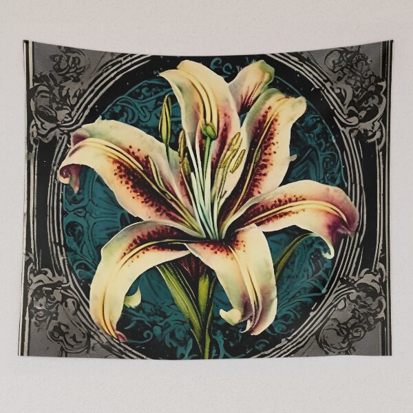 Item preview, Vintage Lily: A Floral Tribute in Postage designed and sold by Vintagestamps.