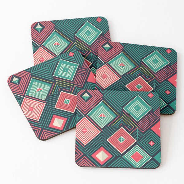 Item preview, Geometric Christmas Pattern | Cozy Holiday Collection designed and sold by monkeybusiness.pt.